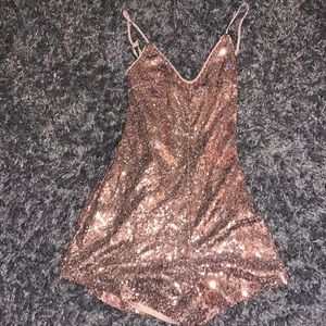 Sequins romper - M